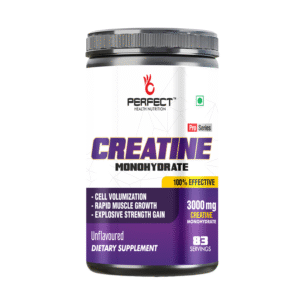 PERFECT HEALTH NUTRITION CREATINE MONOHYDRATE (UNFLAVOURED) 250GM  (83 Serving)