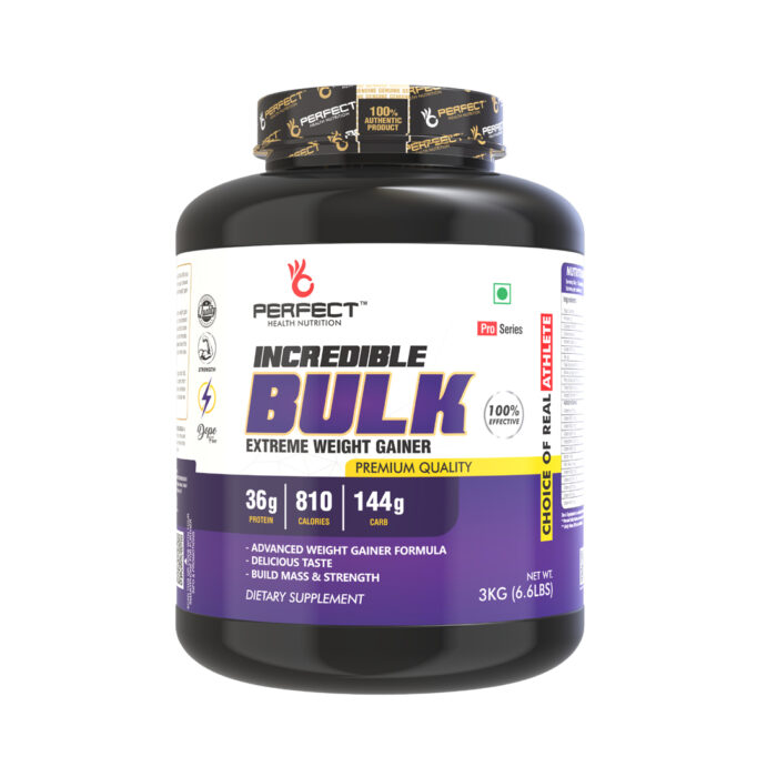 Perfect Health Nutrition Incredible Bulk  Extreme Weight Gainer