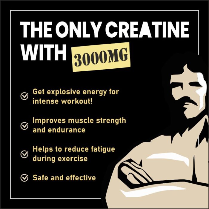 PERFECT HEALTH NUTRITION CREATINE MONOHYDRATE (UNFLAVOURED) 100GM  (33 Serving) - Image 8